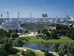 Olympiastadion Ansicht Reiseführer  von München 