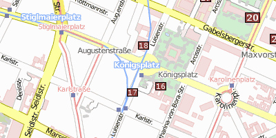 Stadtplan Lenbachhaus