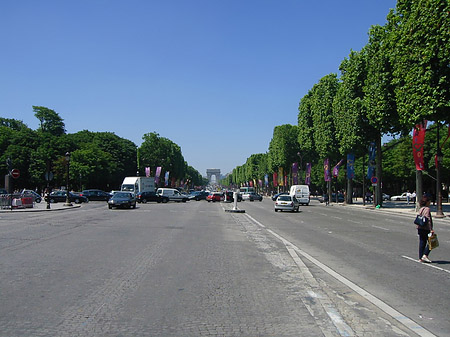 Auf der Champs Elysees - Ile de France - Paris (Paris)
