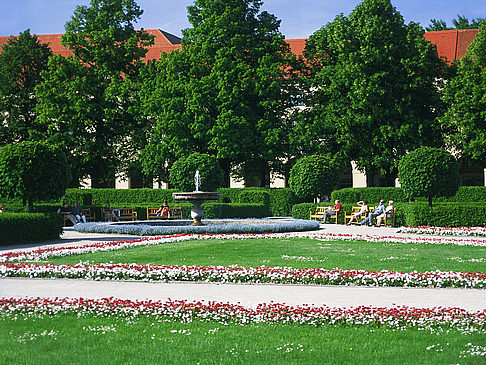 Münchner Hofgarten Ansicht Reiseführer  