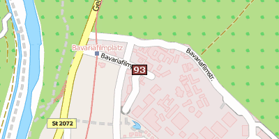 Stadtplan Bavaria Filmstudios