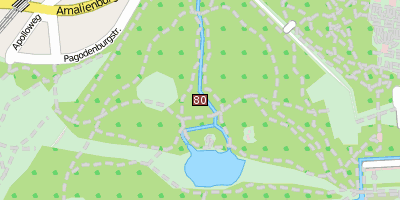 Stadtplan Botanischer Garten