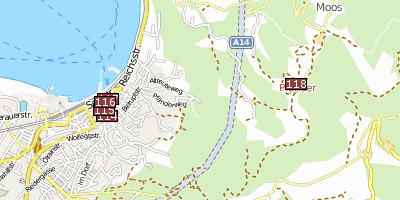 Bregenz Stadtplan