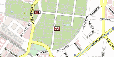 Oktoberfest München Stadtplan