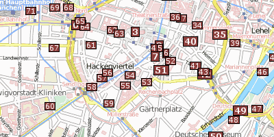 Stadtplan Feuerwehrmuseum